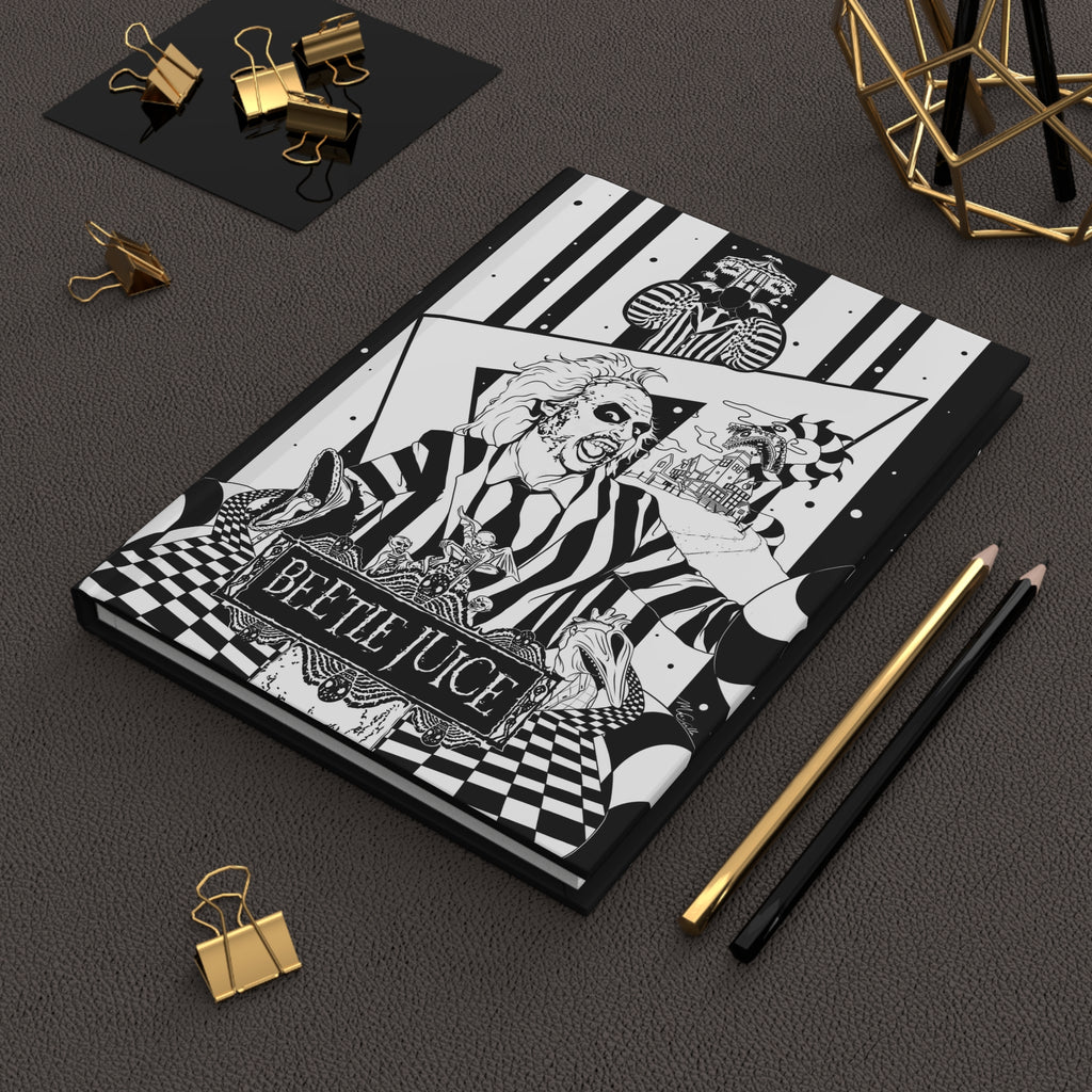 Beetlejuice Beetlejuice Beetlejuice — Lined Notebook