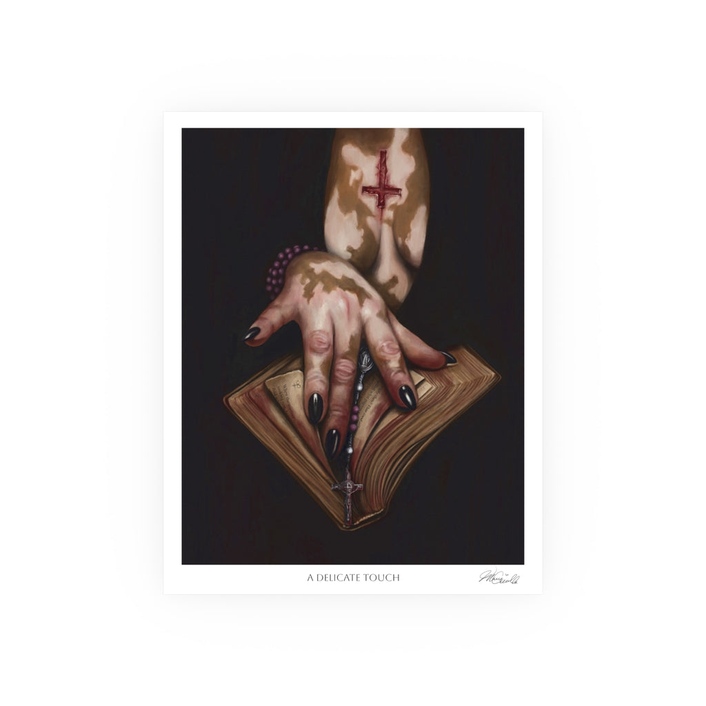 Delicate Touch Standard Edition — Satin & Archival Matte Fine Art Print