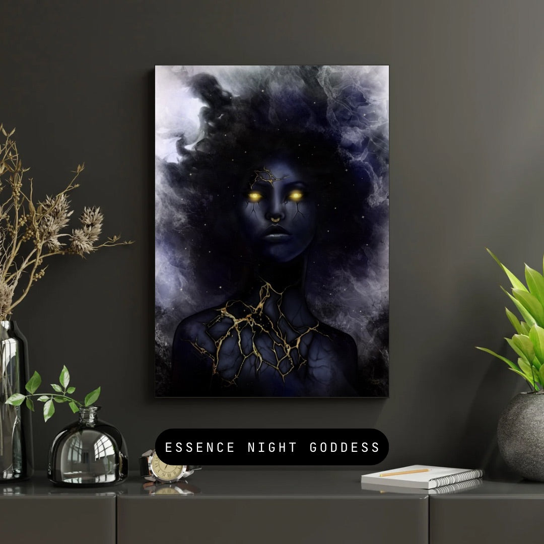 Essence Night Goddess Standard Edition — Satin or Archival Matte Fine Art Print