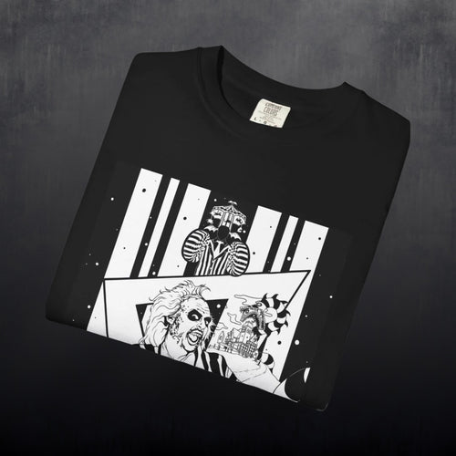 Beetlejuice Graphic Tee- Available in black or white