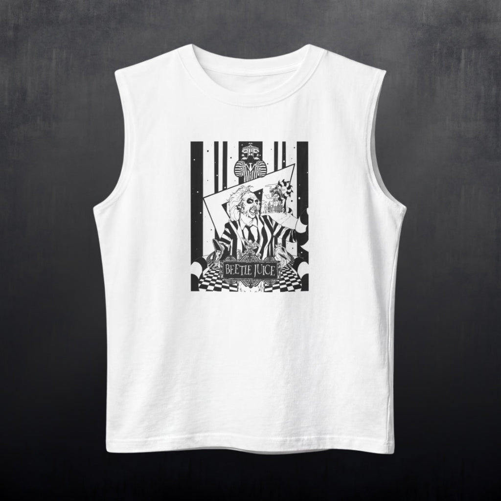Beetlejuice Sleeveless Tank