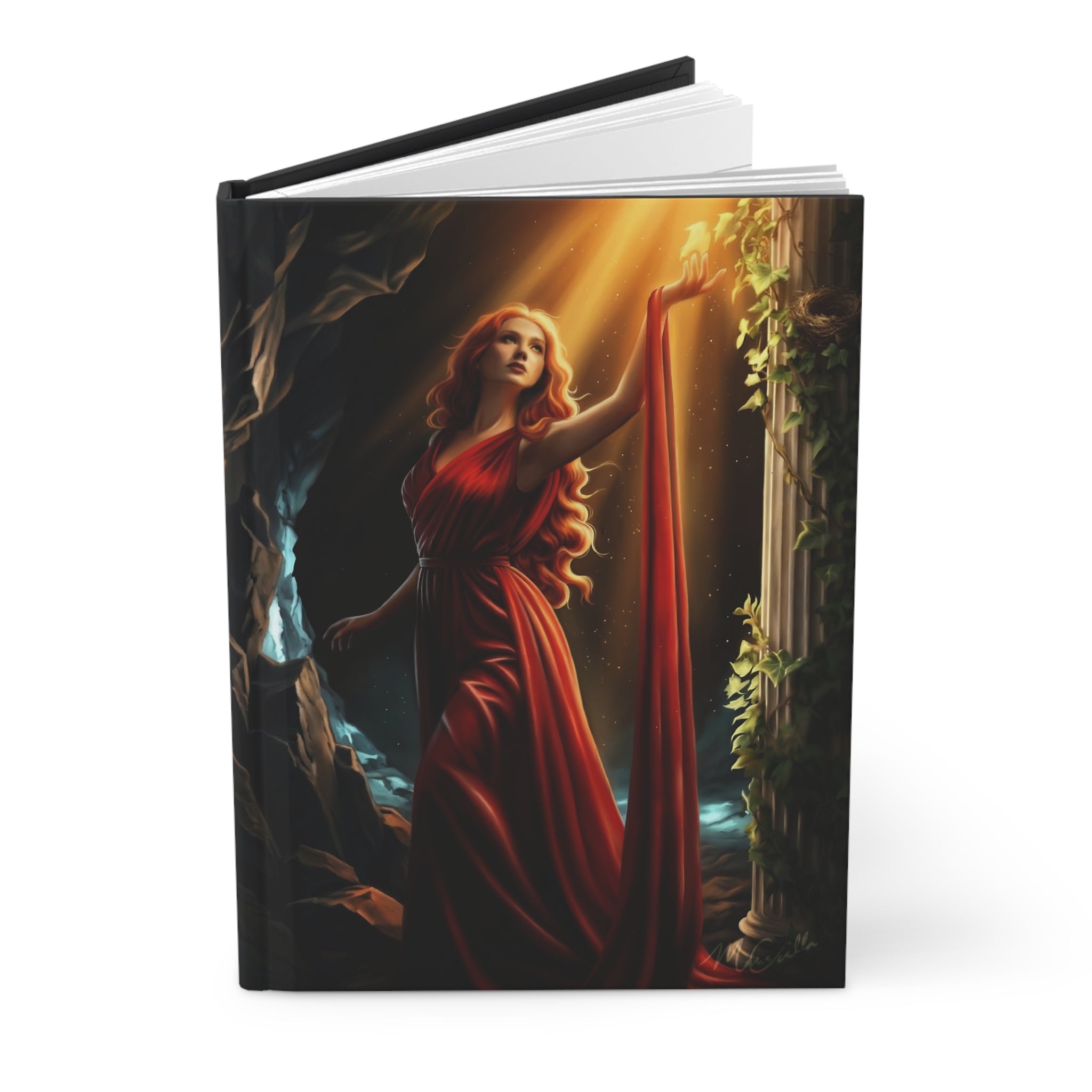 Petals from the Underworld — Lined Notebook