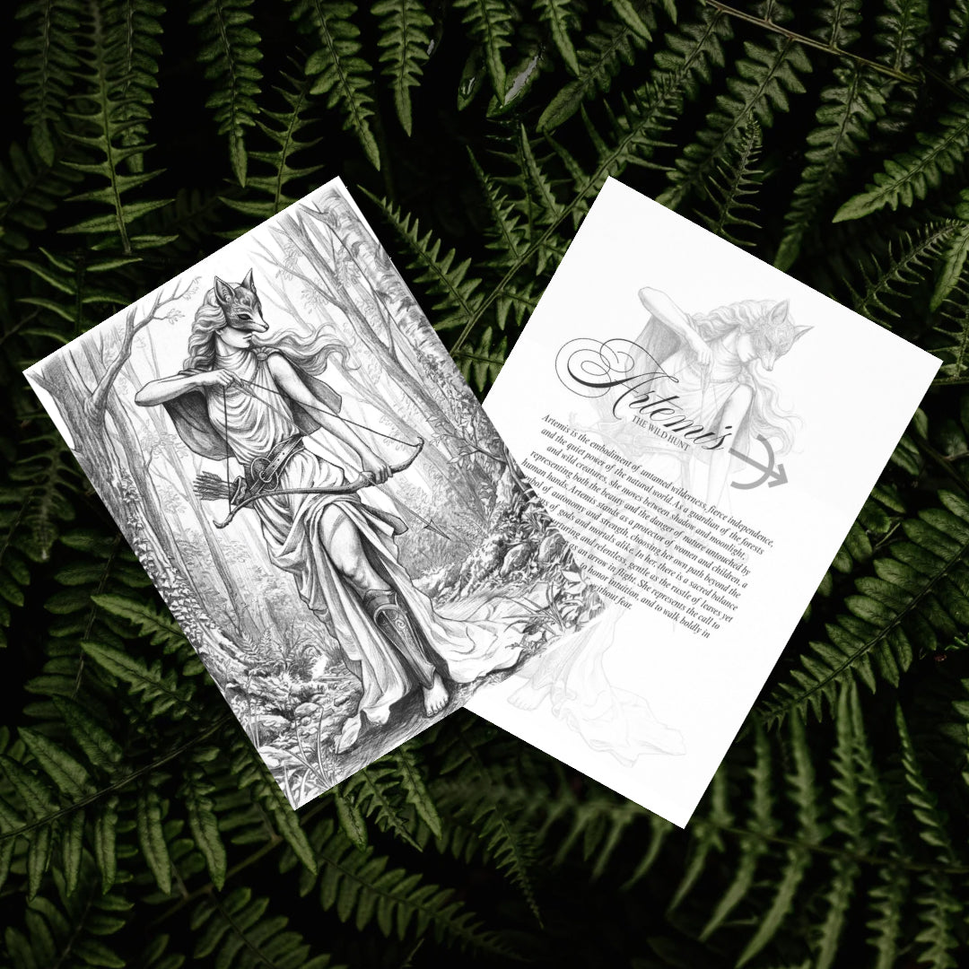 The Wild Hunt Fine Art Print - Sketchbook Series