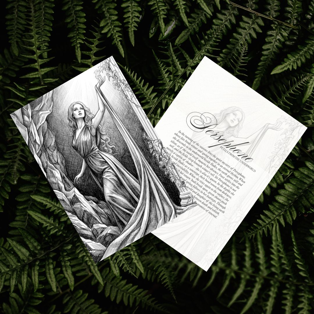 Petals From The Underworld Fine Art Print - Sketchbook Edition