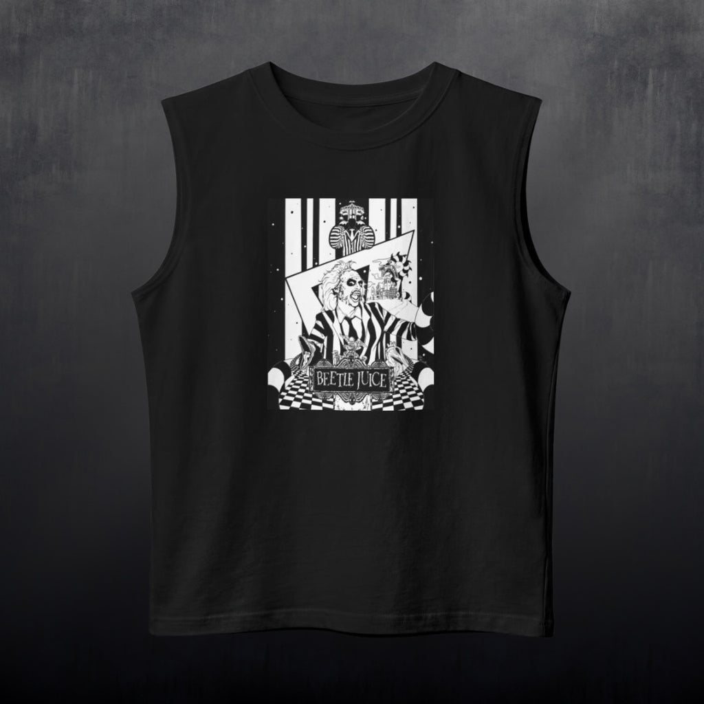 Beetlejuice Sleeveless Tank