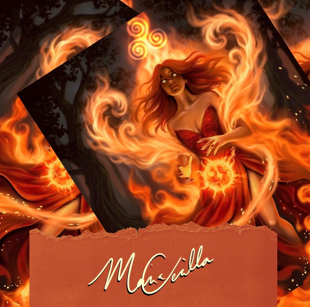 Brigid’s Ascension Standard Edition- Satin or Archival Matte Art Print