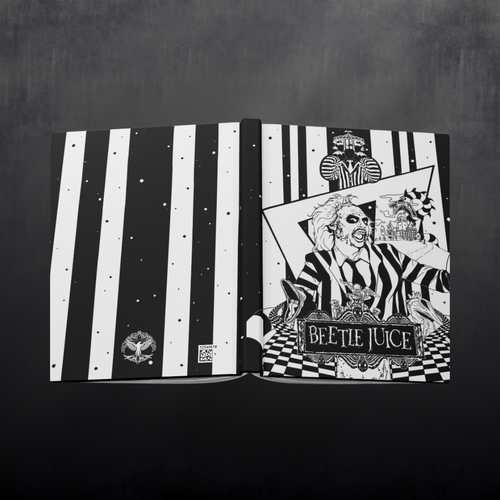 Beetlejuice Beetlejuice Beetlejuice — Lined Notebook