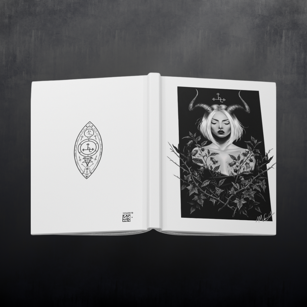 Lilith in the Garden — Lined Notebook