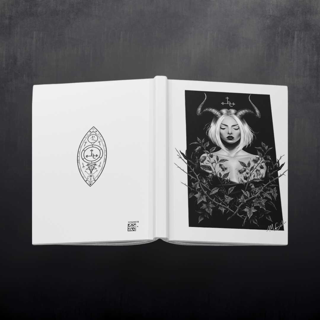 Lilith in the Garden — Lined Notebook