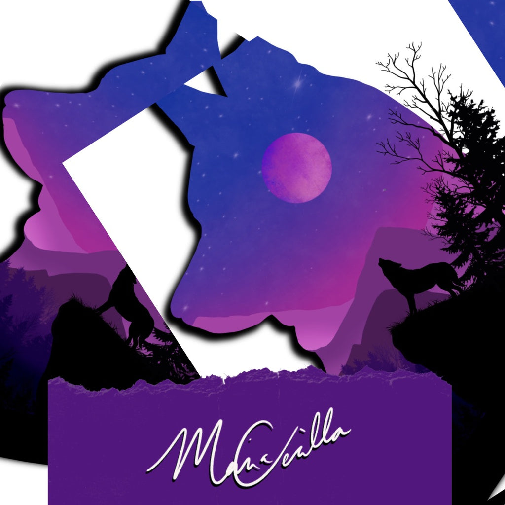 Wolf Moon Standard Edition - Satin or Archival Matte Art Print