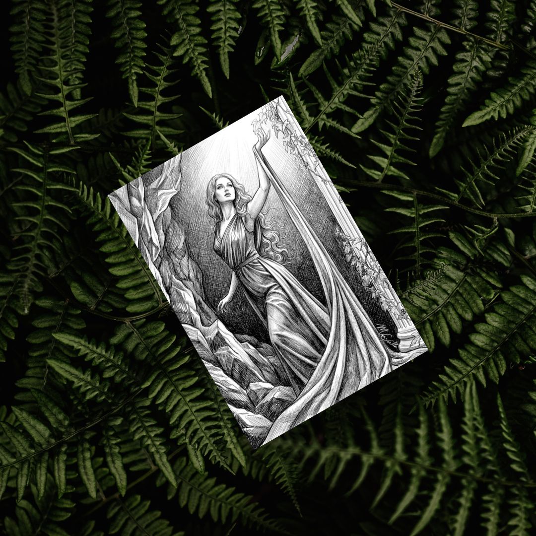 Petals from the Underworld - Sketchbook Edition Fine Art Print