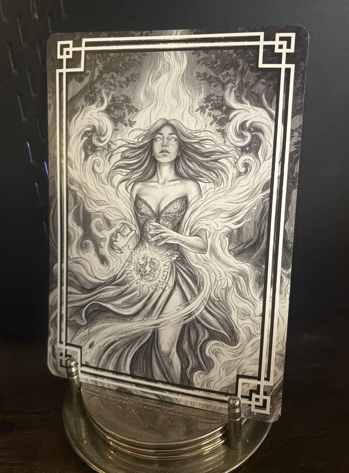 Brigid's Ascension Fine Art Print - Sketchbook Edition