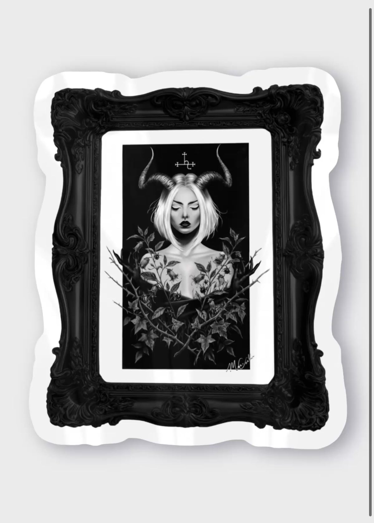 Mini Masterpiece Sticker Collection - Lilith Gloss Vinyl Sticker PRE ORDER